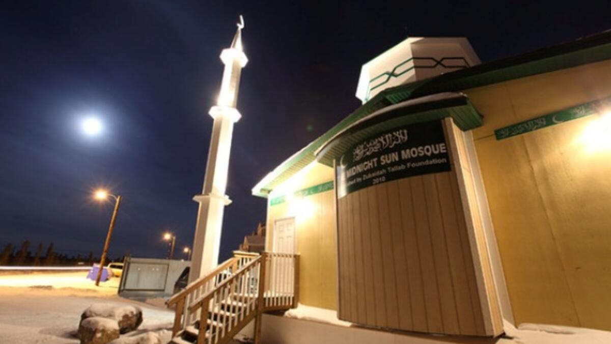 Inuvik, Canada - Midnight Sun Mosque couldn’t be further from the dusty cities of MENA. Out in the Canadian tundra, it’s the mos