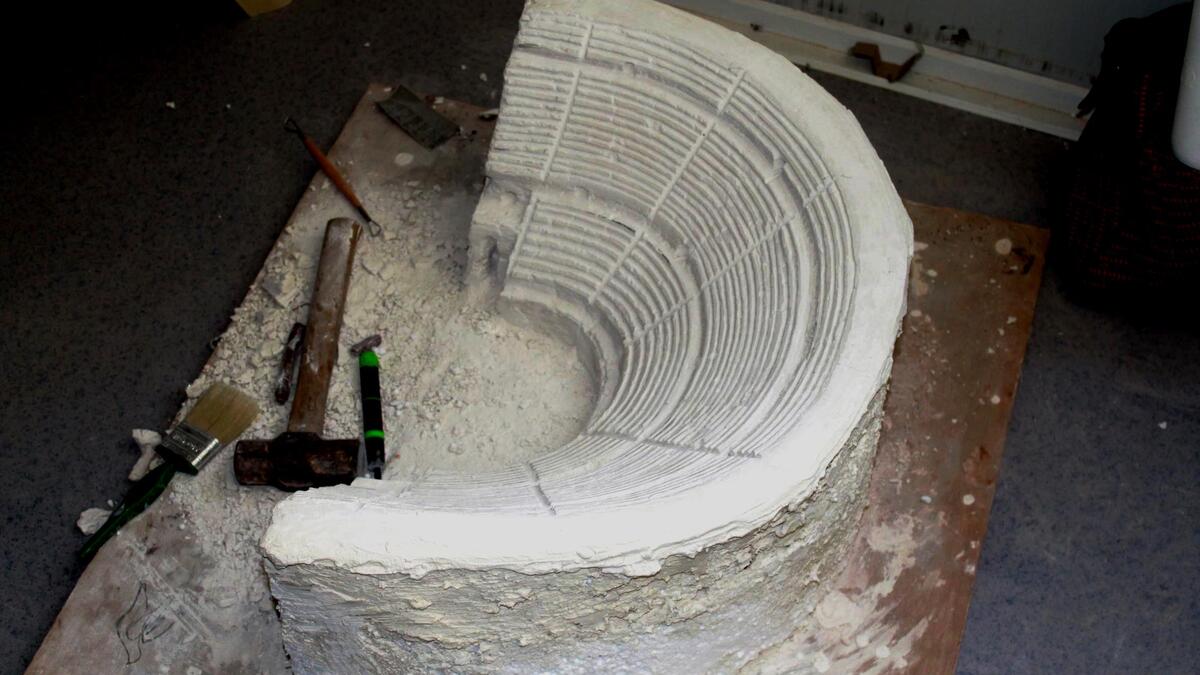 Bosra-al-sham-citadel-roman-theater-painting-zaatari-camp-art-palmyra-2015