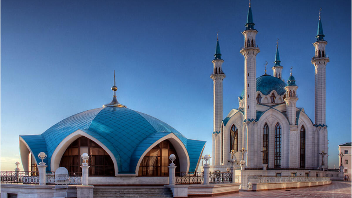 Kazan, Russia - The 16 million or so Muslims in Russia have a fair stint of fasting each day. In the city of Kazan, where Islam