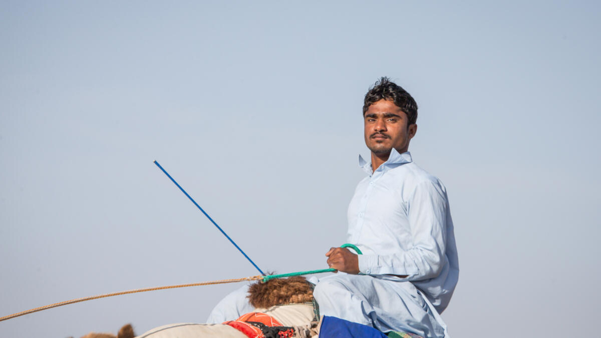 Man riding a camel (Shutterstock/File Photo)