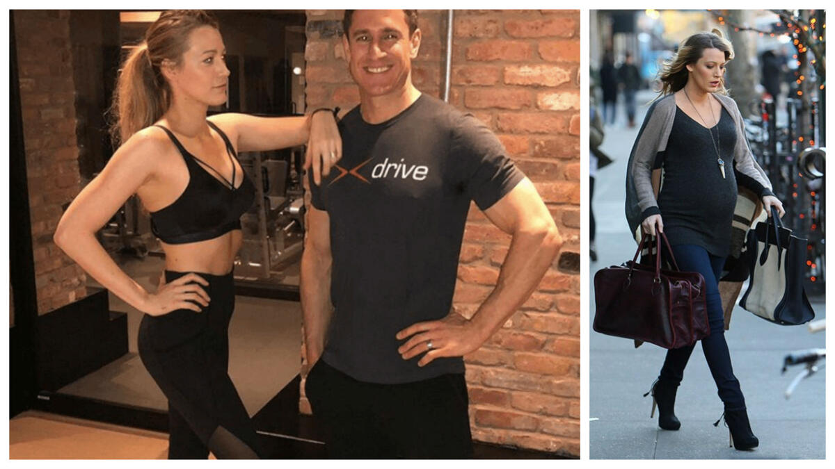 لطالما كانت "بليك ليفلي" رشيقة لكنها كشفت العام الماضي بأنها خسرت 27 كيلوغرامًا بفضل مدربها الشخصي والذي ساعدها على خسارة الوزن الذي اكتسبته في فترة الحمل.