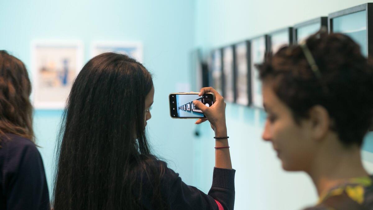 Jameel Arts Centre welcomed over 300 students from across the UAE (Twitter)