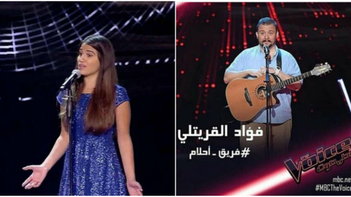 فؤاد القريتلي من ليبيا / وأولغا القاضي من لبنان (تم خطفها من فريق آخر)