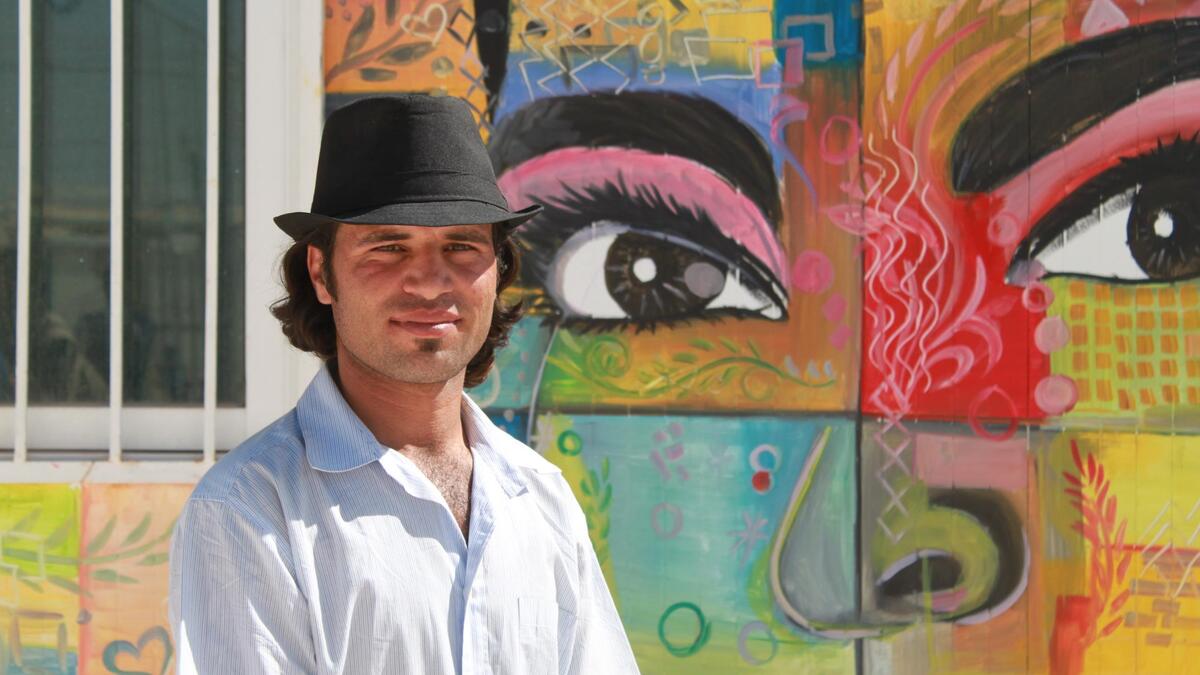 Artist- Iyad-Sabegh-Zaatari-Camp-2015-Palmyra-Art