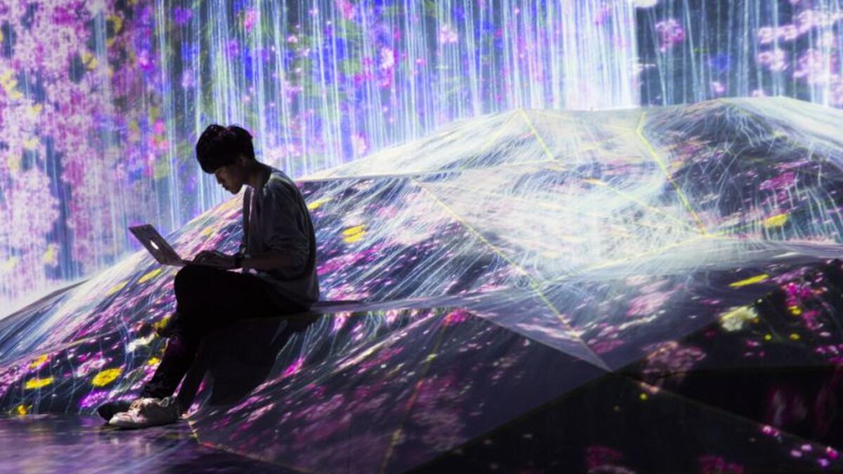 Japanese collective teamLab are opening this summer a museum dedicated entirely to their unique brand of artwork. (AFP/File)