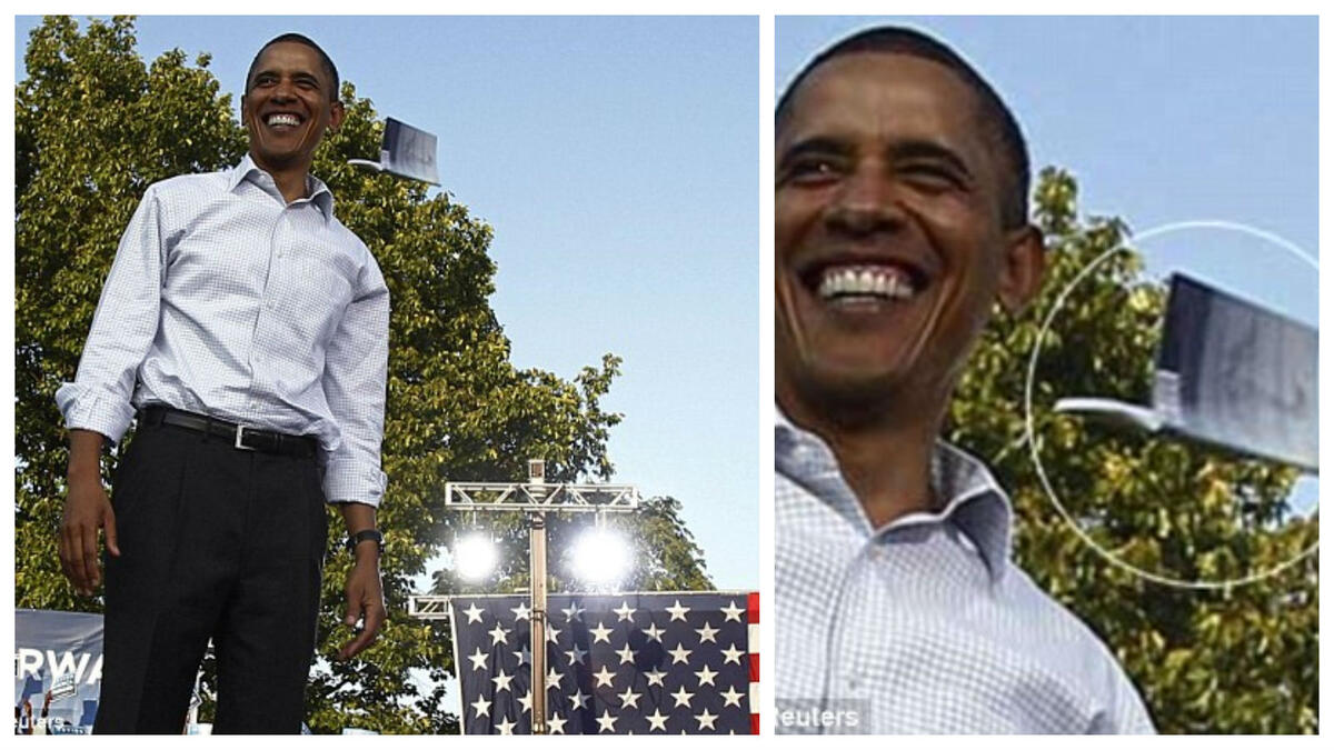 في عام 2010 لم يلاحظ الرئيس الأمريكي السابق "باراك أوباما" حتى عندما ألقي عليه كتابًا في تجمع حاشد في فيلادلفيا.