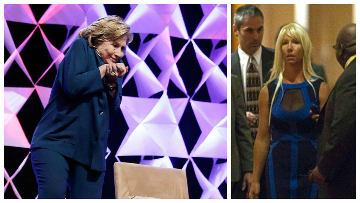 في العام 2014، تمكنت زوجة الرئيس الأمريكي السابق "هيلاري كلينتون"، من تجنب ضربة حذاء ألقته امرأة عندما كانت تلقي خطابًا في ولاية نيفادا خلال حملتها لخوض الانتخابات الرئاسية.