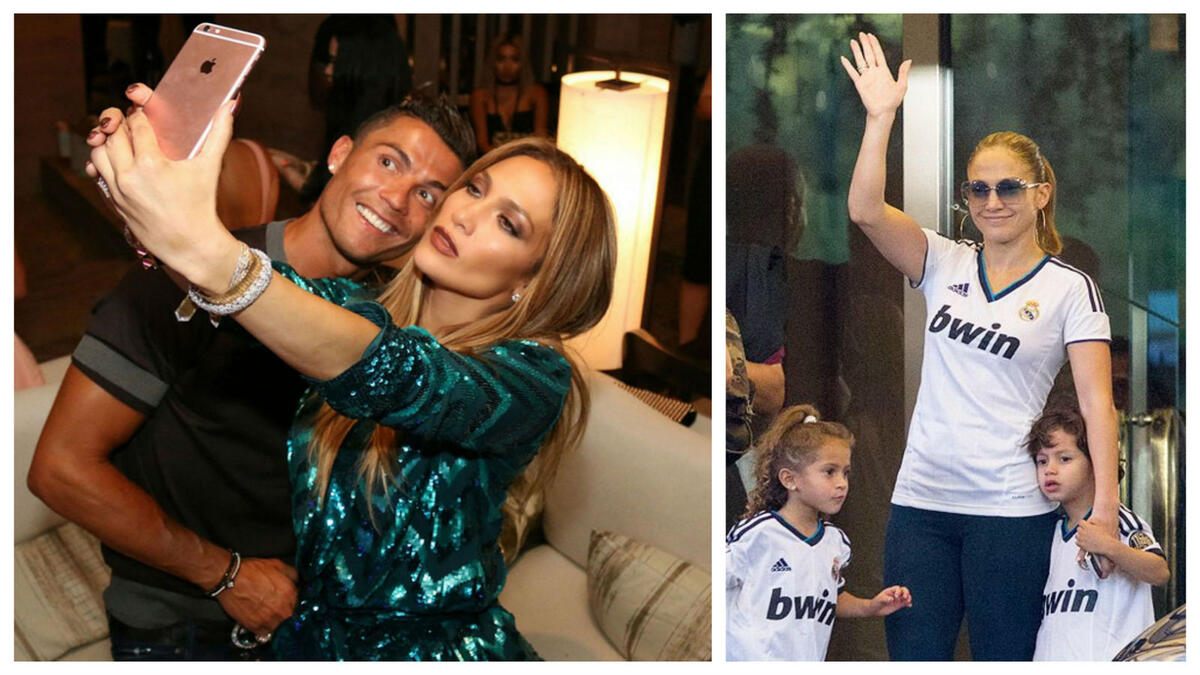 ترتبط الفنانة الأمريكية "جينيفر لوبيز" علاقة صداقة قوية بنجم ريال مدريد السابق "رونالدو"، لكن مع انتقاله الى نادي يوفنتوس الغيطالي هل ما تزال "جي لو" من عشاق النادي الملكي؟