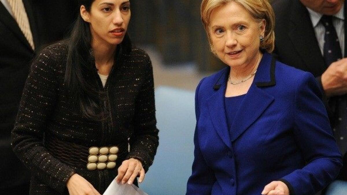 Hillary Clinton Huma Abedin