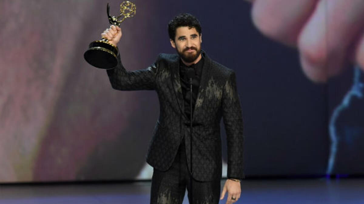 أفضل ممثل في مسلسل قصير: دارين كريس عن دوره في مسلسل "The Assassination Of Gianni Versace American Crime Story"
