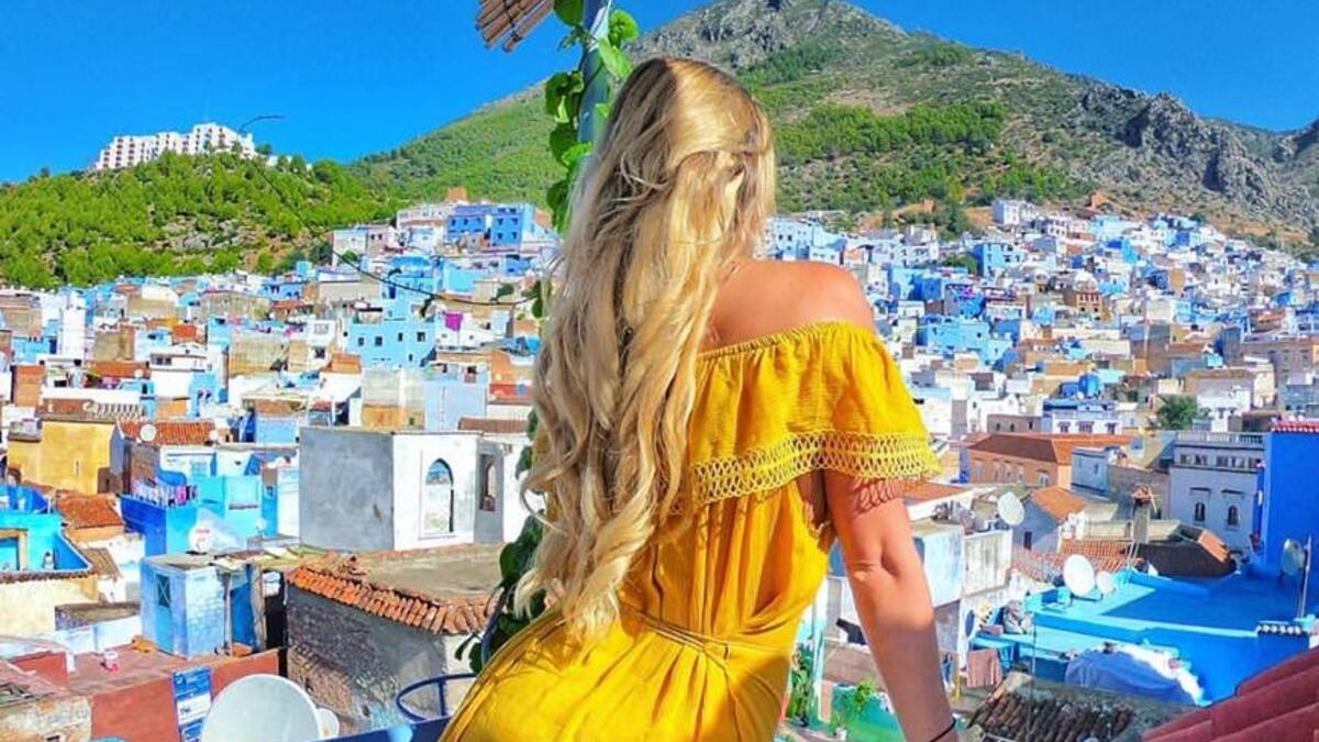 Chefchaouen, Morocco (Twitter)