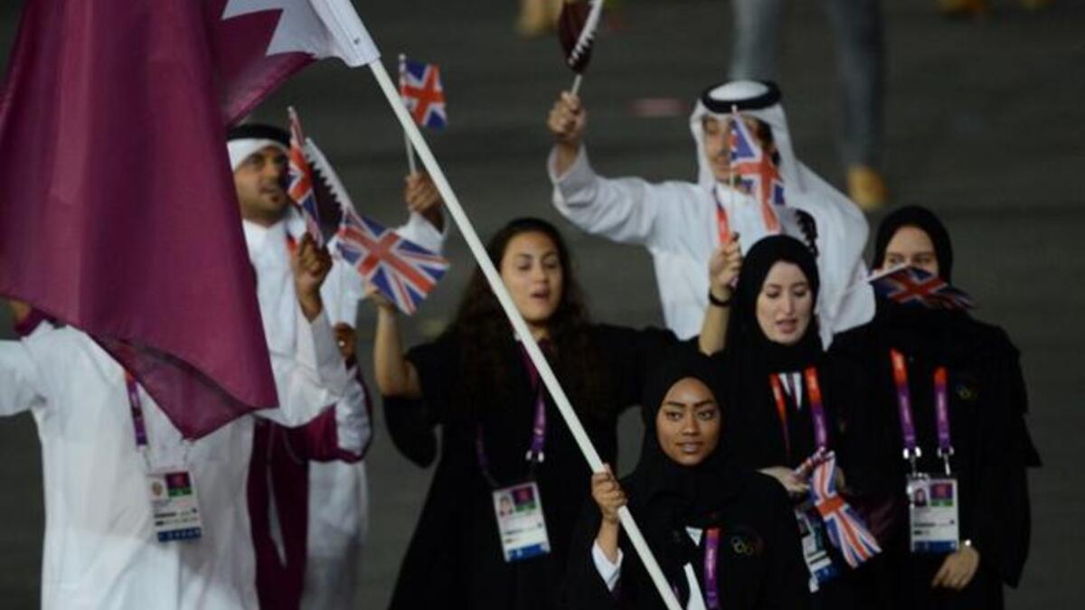 Qatar goes for broke in London entered in 4 events