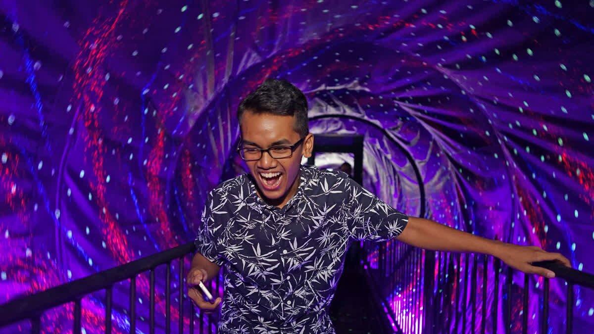 Vortex tunnel is for sure something you haven't experienced before (Twitter)