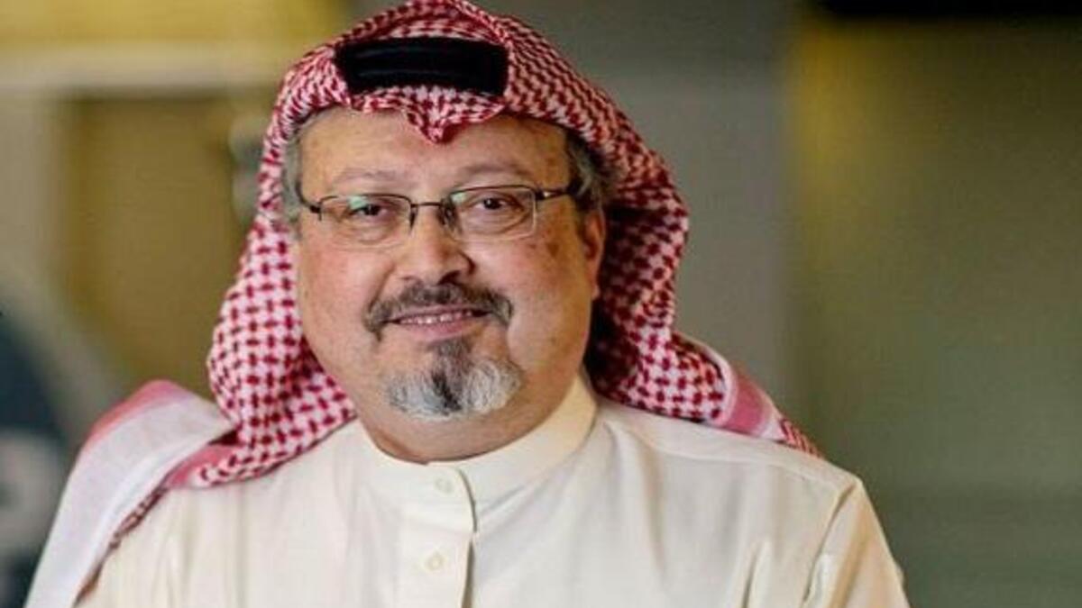 A photo for the missing journalist Jamal Khashoggi. (Twitter)