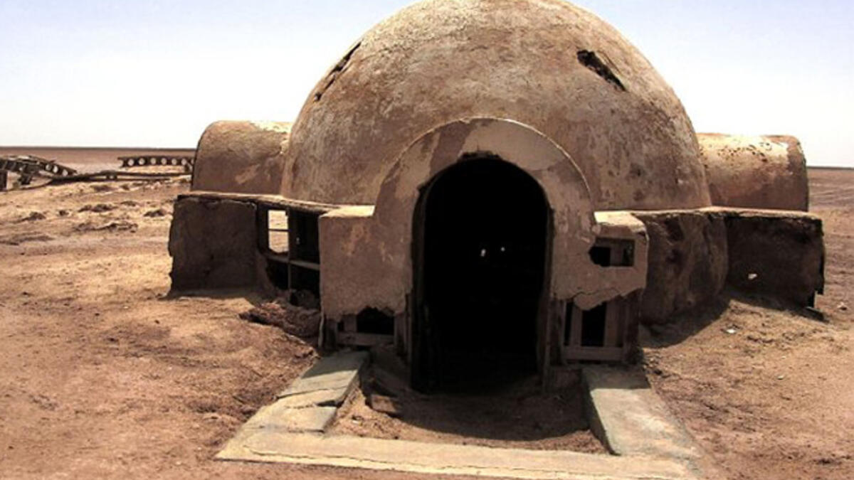 abandoned star wars set Tunisia