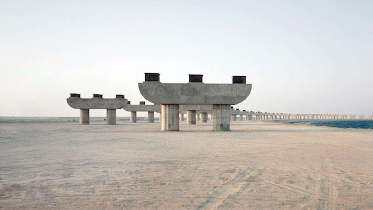 abandoned highway UAE