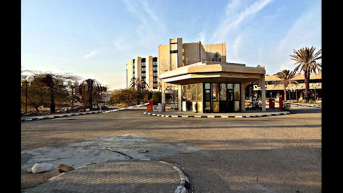 Abandoned Saudi haunted hospital