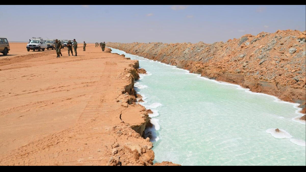 Tunisian Libyan border