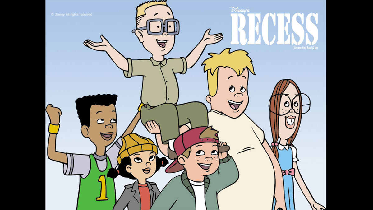 Recess cartoons