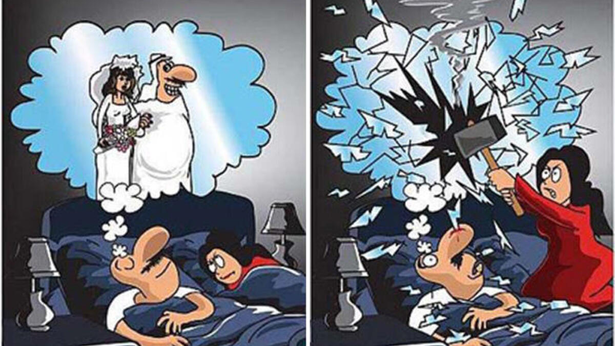 Arab man dreams of marrying a second wife