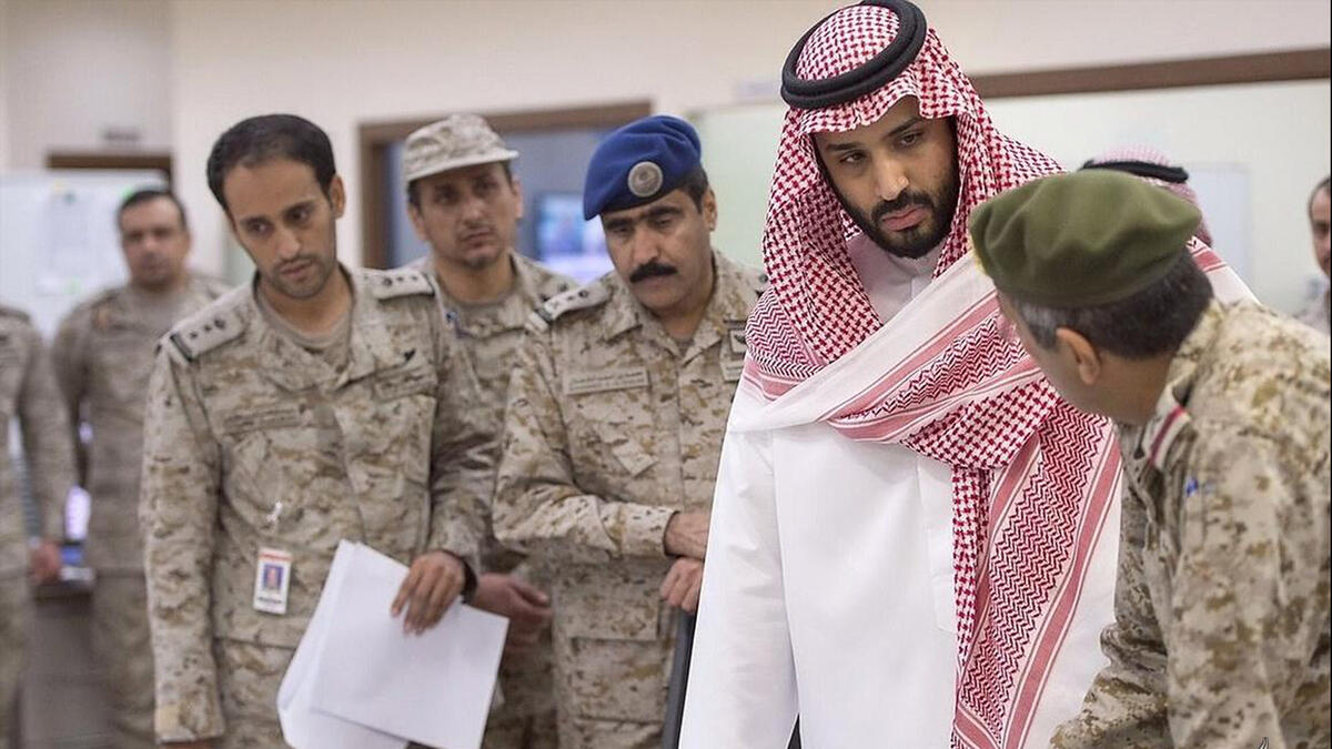 Saudi Arabian defense minister Mohammad bin Salman