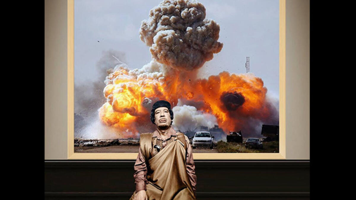 Under Colonel Muammar Gaddafi, the Libyan army bombed and starved the people of Misrata over a four-month siege. Documents show his orders to obliterate the port city and “turn the blue sea red" with citizens’ blood. His troops also hunted down wounded rebel fighters, in direct violation of the Geneva Conventions.