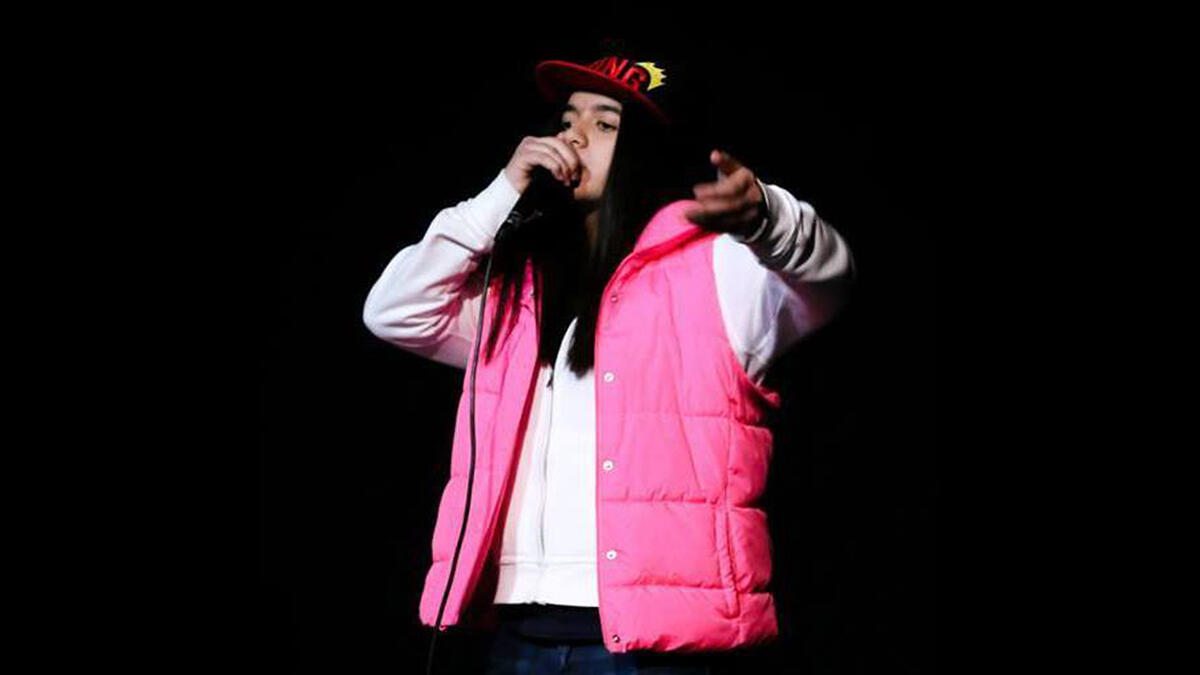 Beatboxer Sara Alsheikhly