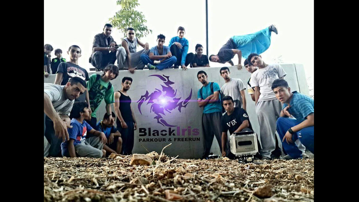Parkour and Freerun community Black Iris