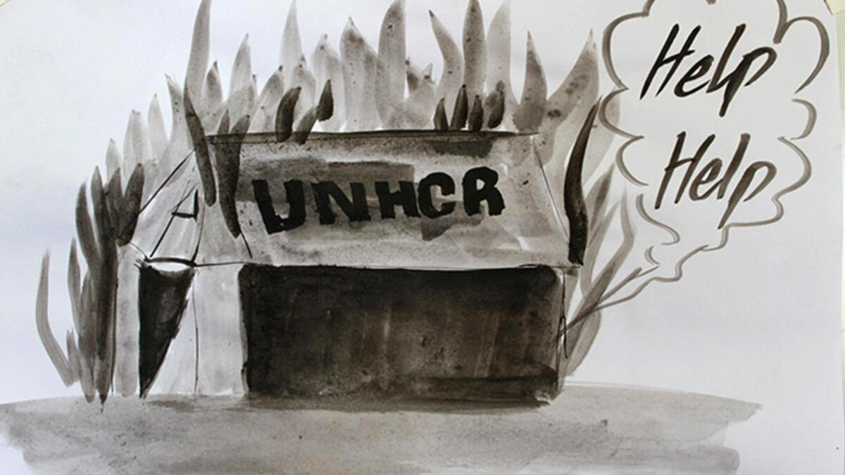 Some artists chose emotionally charged subjects that spoke for themselves. Others stayed with neutral themes of football games and meal preparation.