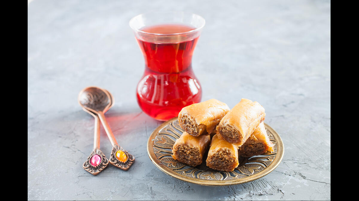 baklava tea