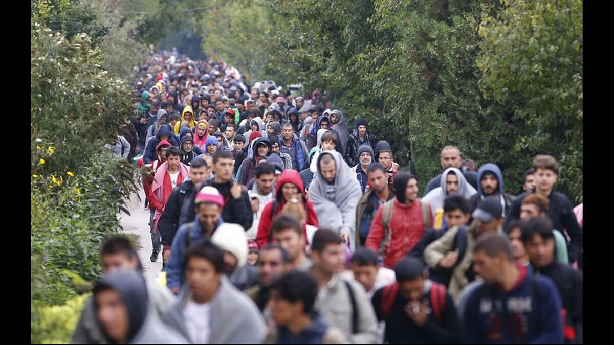 flow of syrian refugees