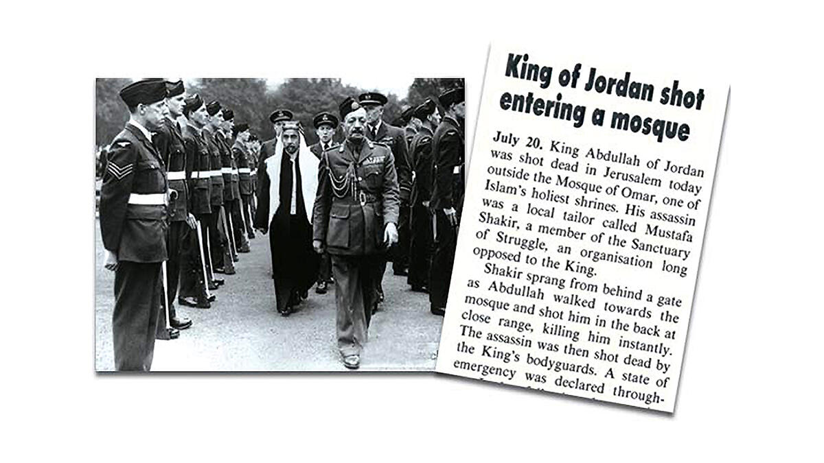 Assassination of King Abdullah