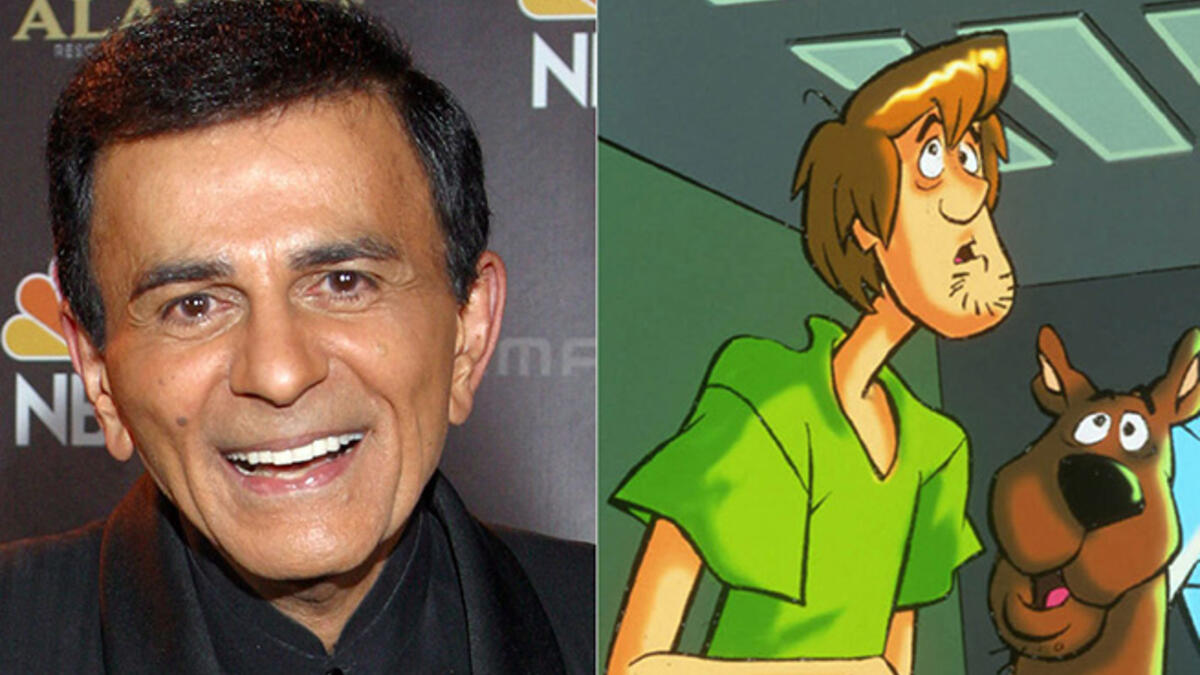 Despite having recorded just one single record, Casey Kassem built a career on his voice that spanned nearly half a century.  Best known as a radio deejay, he was also the voice actor behind the lovable mutt Shaggy on cartoon series Scooby Doo.