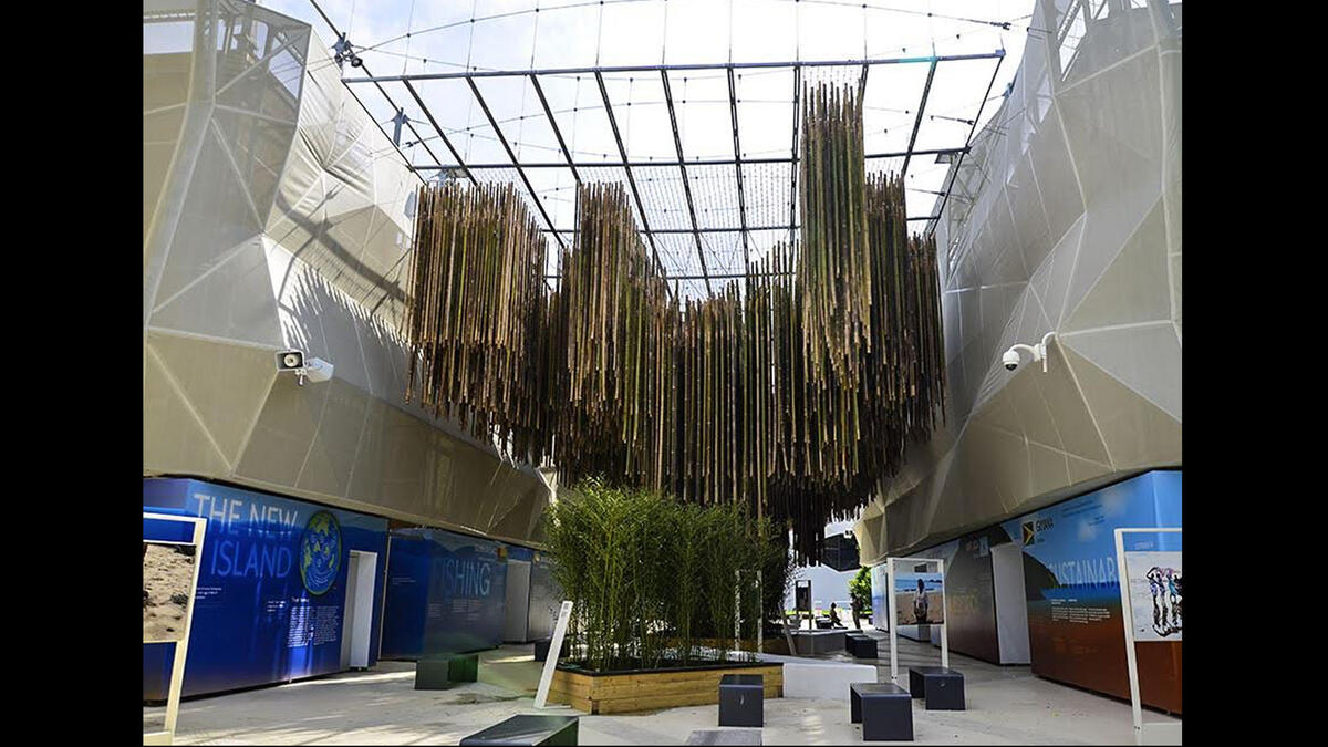 Comoros pavilion Milan Expo 2015