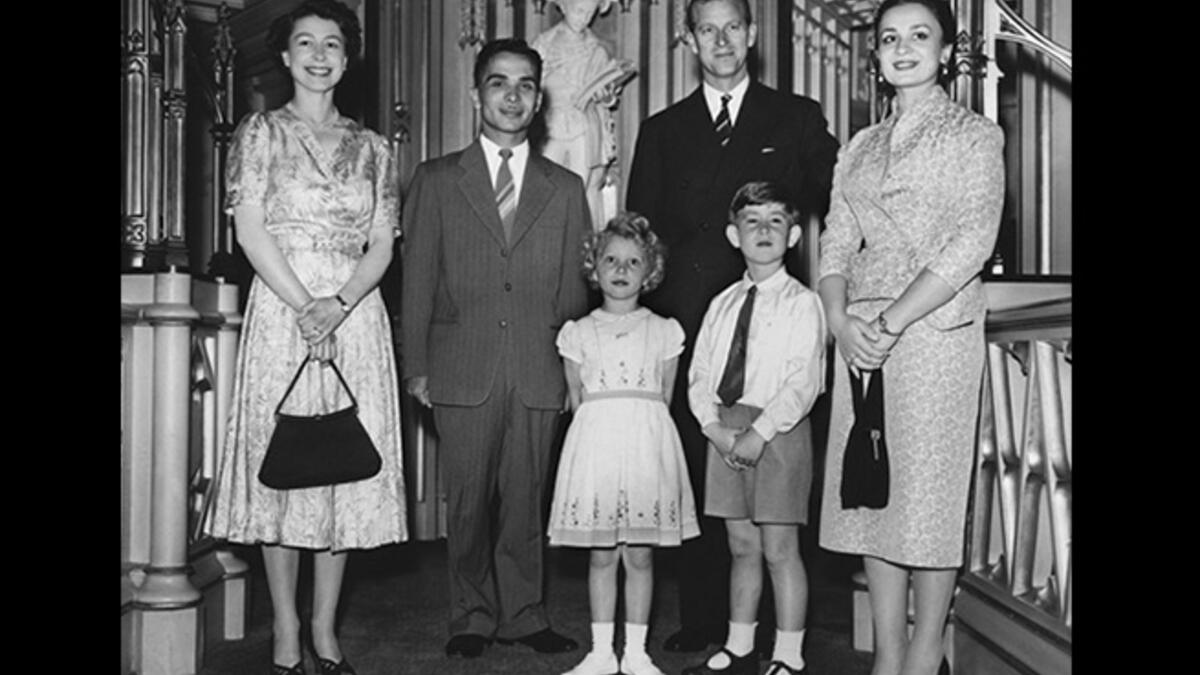 King Hussein and Queen Dina of Jordan