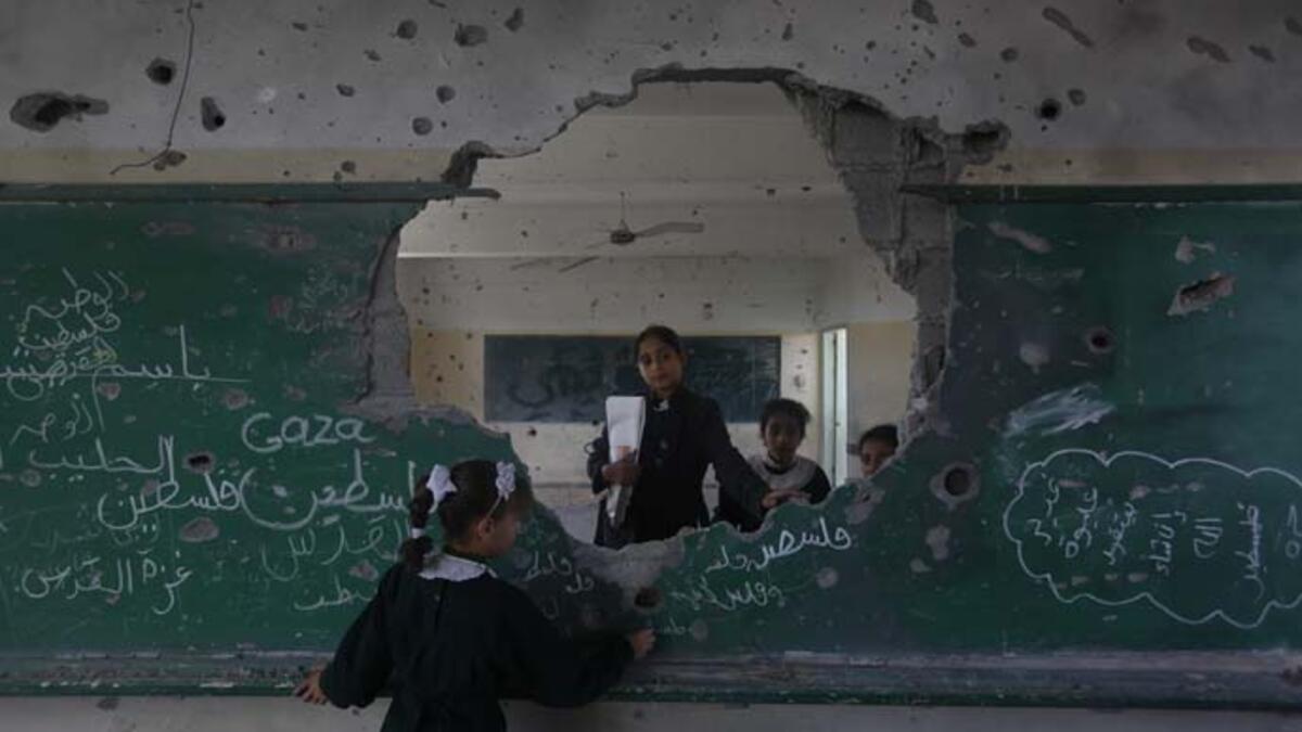 Gazan school