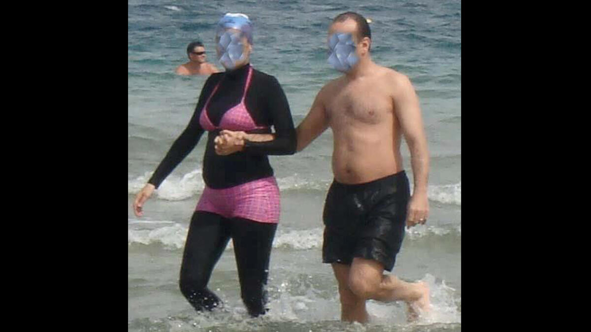 bikini on a burkini