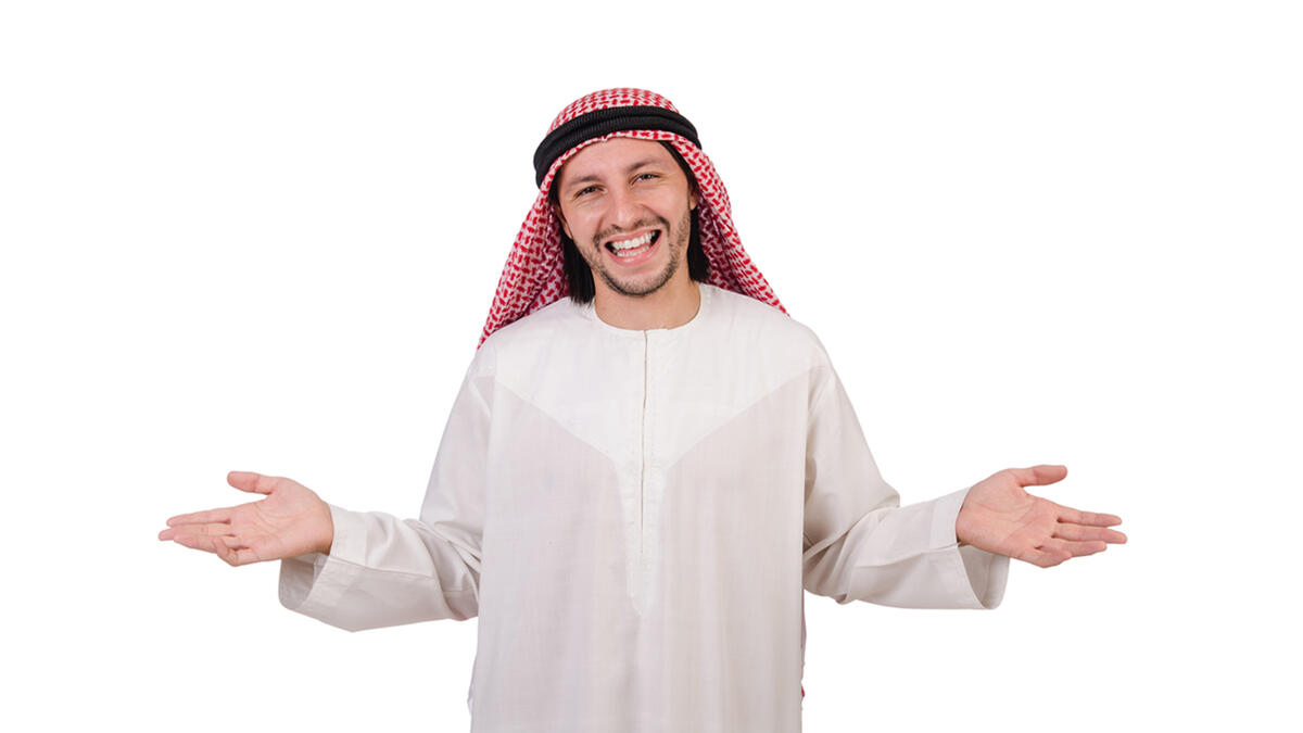 arab man walaw