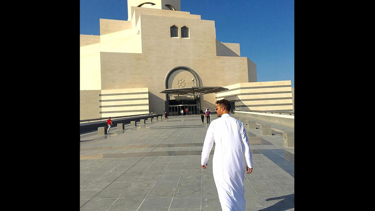 Ricky Martin arabic dress