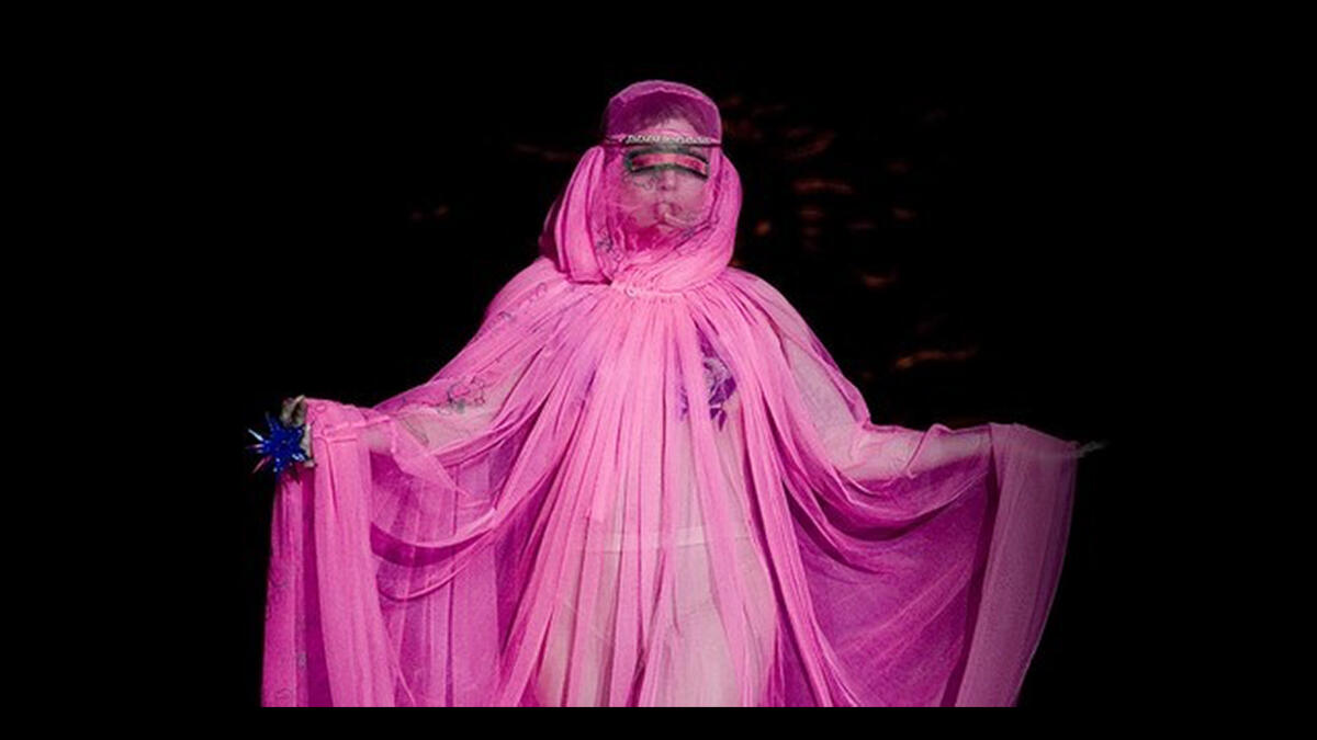 Lady GaGa arabic dress