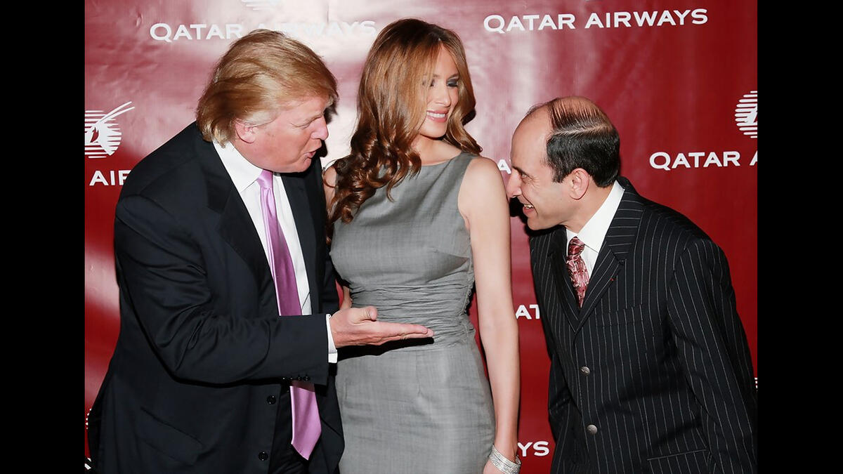 qatar airways donald trump
