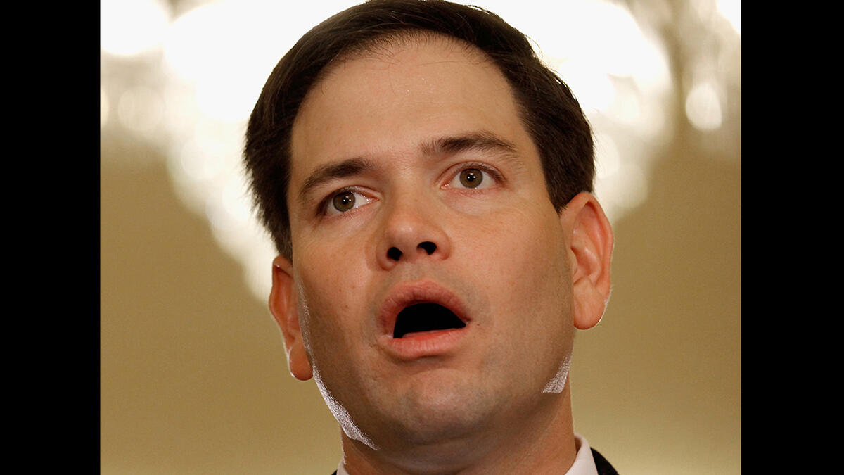 marco rubio talking