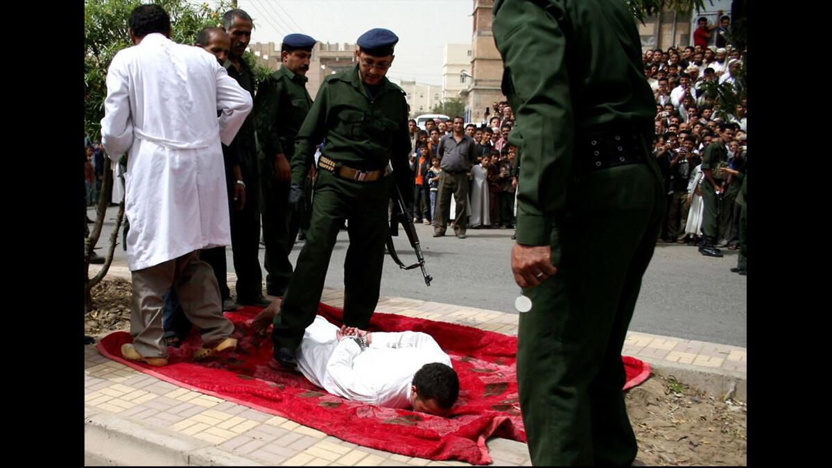 yemen government execution