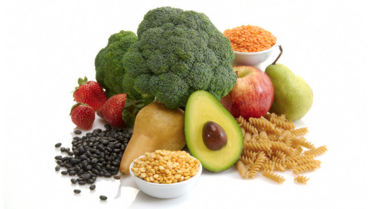 healthy food vegetables fibres