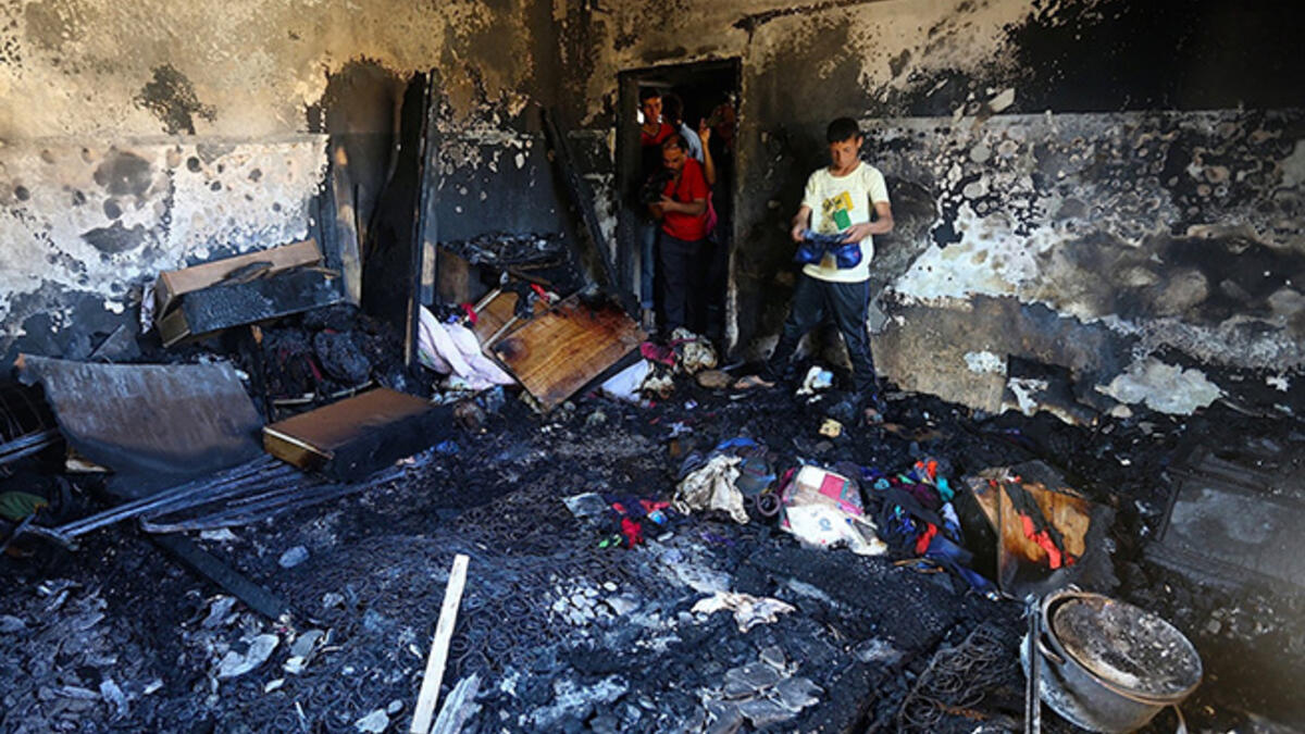 burned Dawabshe home Duma