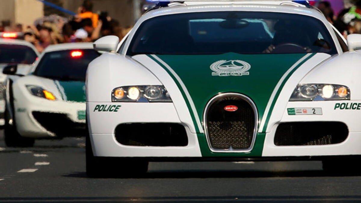 Dubai police car