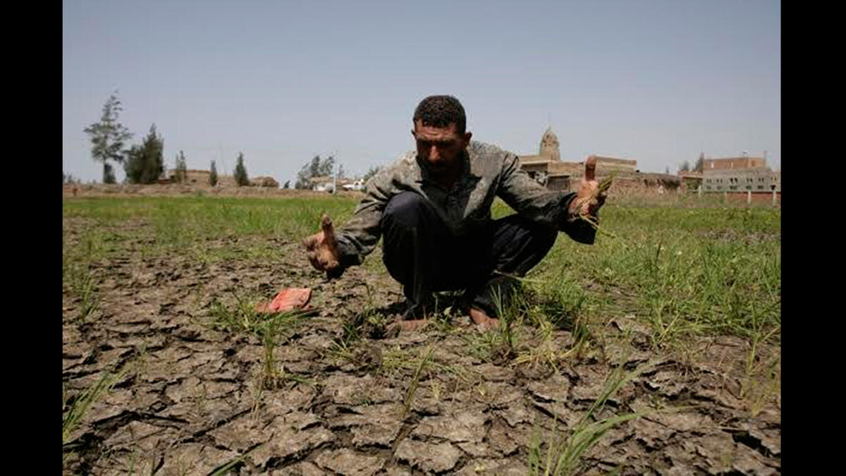Middle East drought