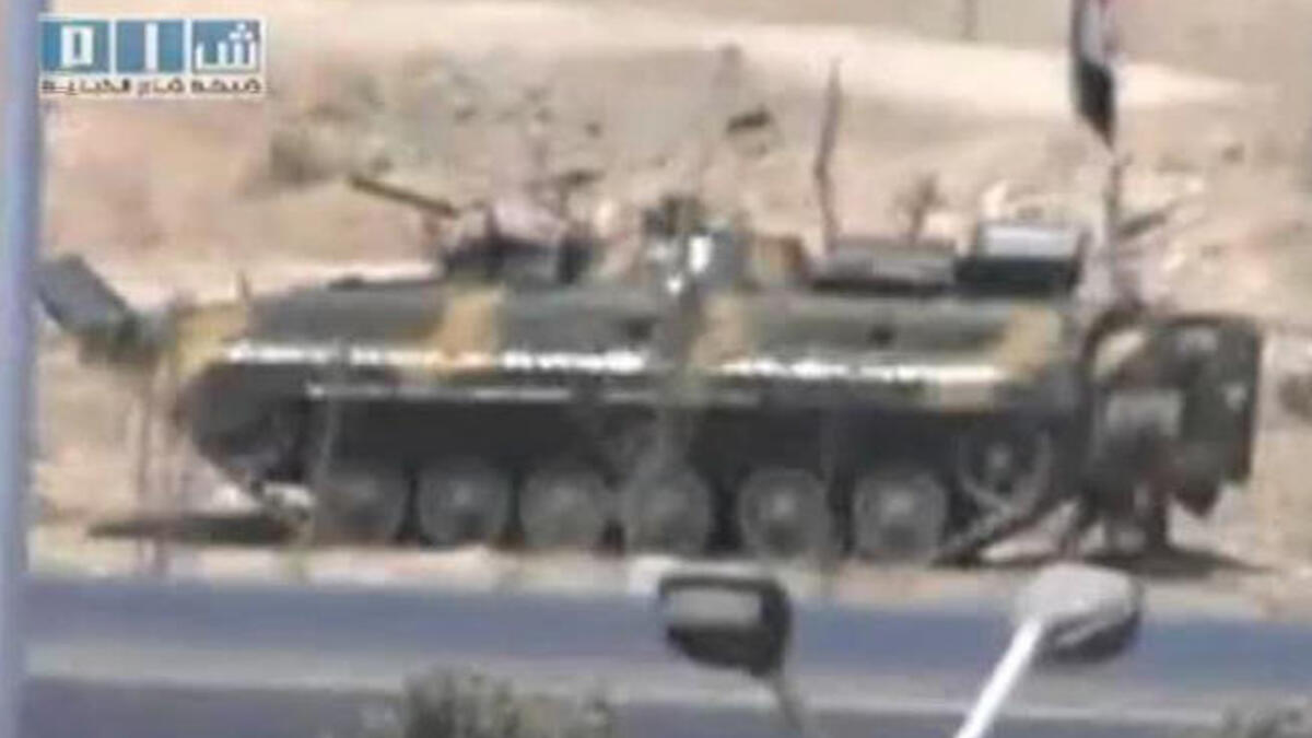 Today's  Hama - this charged point of Syrian rebellion-  was a slow starter, only picking up after neighbor Homs.
By early May tanks were shelling parts of the city after secret police, the military and armed thugs failed to deter 10,000 defiant
protestors declaring that 'this was not 1982'.