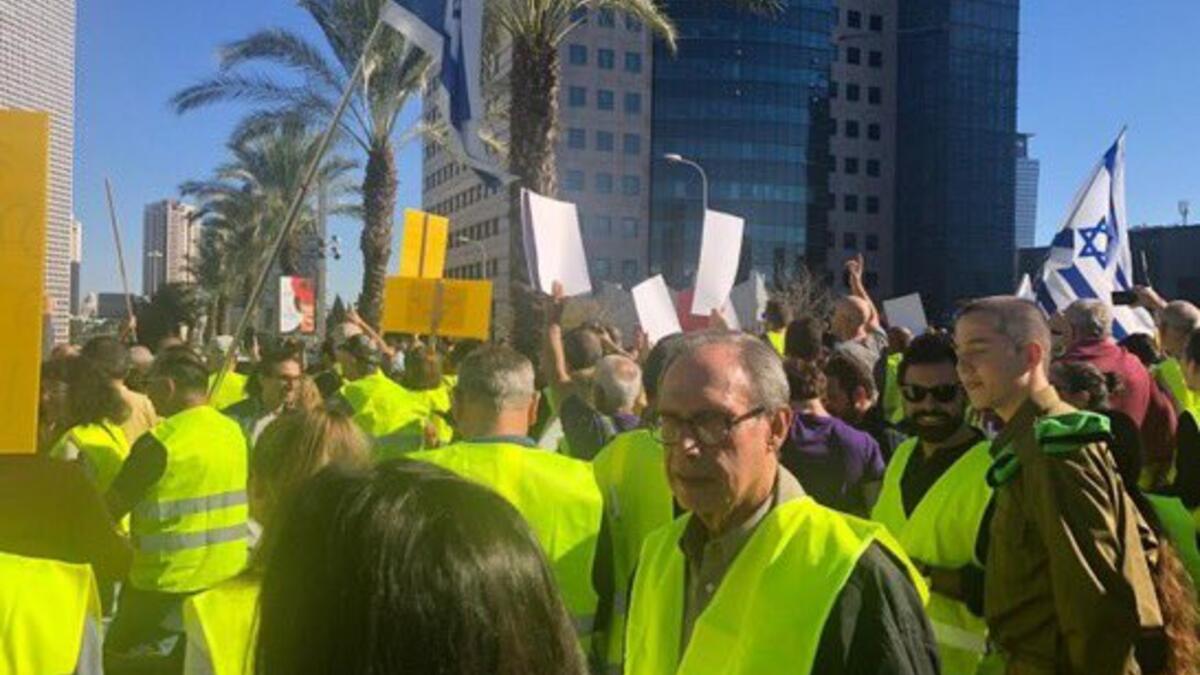 A demonstrations against the rising cost of living on December 14, 2018.(Twitter)