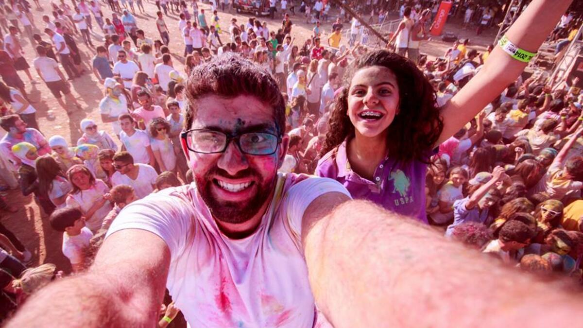 Color Festival in Amman, Jordan. (Facebook)